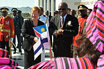 Statsbesök till Namibia 21.-23.2.2011. Copyright © Republikens presidents kansli