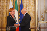 Statsbesök i Italien 6.-9.9.2010. Copyright © Republikens presidents kansli 