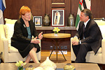 Officiellt besök i Jordanien 9.-11.10.2010. Copyright © Republikens presidents kansli 